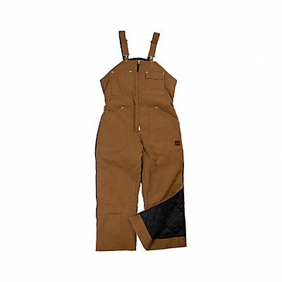 Men s Cotton Duck Bib Overall XL Brown