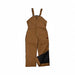 Men s Cotton Duck Bib Overall XL Brown