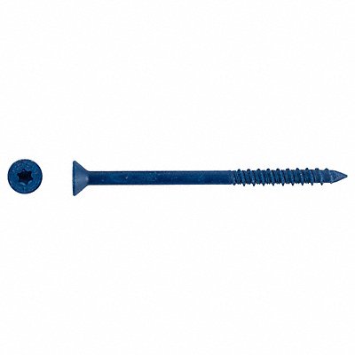 Concrete Anchor Screw Flat 1/4 in PK100