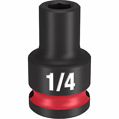 Standard Impact Socket Steel 1/4 