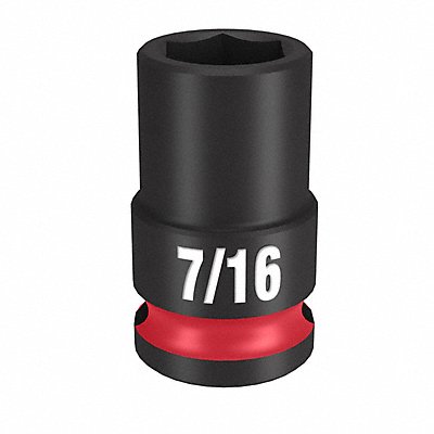 Standard Impact Socket Steel 7/16 