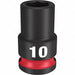 Standard Impact Socket Steel 10 mm