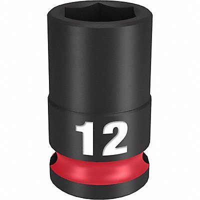 Standard Impact Socket Steel 12 mm