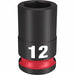 Standard Impact Socket Steel 12 mm