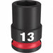 Standard Impact Socket Steel 13 mm