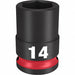 Standard Impact Socket Steel 14 mm