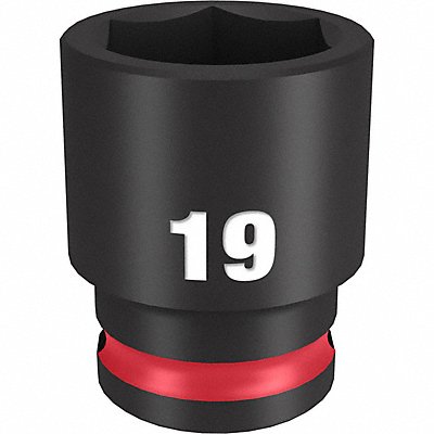 Standard Impact Socket Steel 19 mm