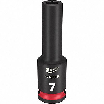 Deep Impact Socket Steel 7 mm