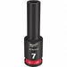 Deep Impact Socket Steel 7 mm