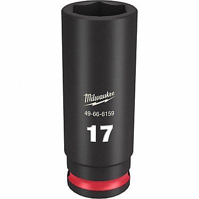 Deep Impact Socket Steel 17 mm