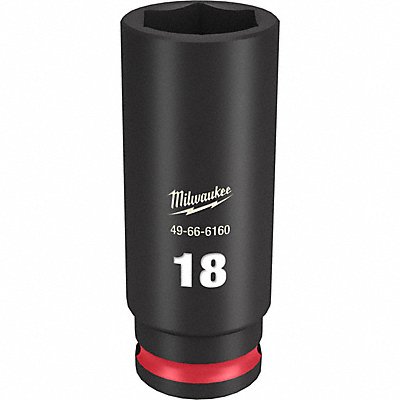 Deep Impact Socket Steel 18 mm