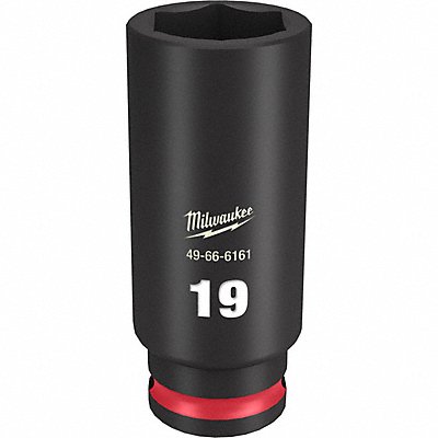 Deep Impact Socket Steel 19 mm