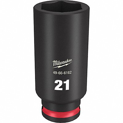 Deep Impact Socket Steel 21 mm