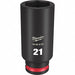 Deep Impact Socket Steel 21 mm