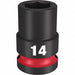 Standard Impact Socket Steel 14 mm