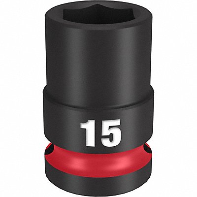 Standard Impact Socket Steel 15 mm