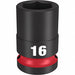 Standard Impact Socket Steel 16 mm