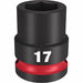 Standard Impact Socket Steel 17 mm