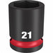 Standard Impact Socket Steel 21 mm