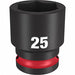 Standard Impact Socket Steel 25 mm