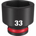 Standard Impact Socket Steel 33 mm 1/2in