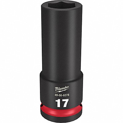 Deep Impact Socket Steel 17 mm