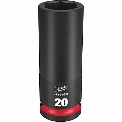 Deep Impact Socket Steel 20 mm