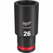 Deep Impact Socket Steel 26 mm