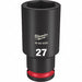 Deep Impact Socket Steel 27 mm