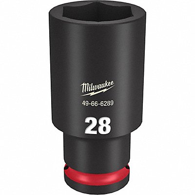 Deep Impact Socket Steel 28 mm