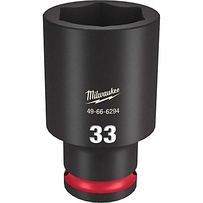 Deep Impact Socket Steel 33 mm