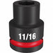 Standard Impact Socket Steel 11/16 