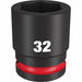 Standard Impact Socket Steel 32 mm