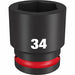 Standard Impact Socket Steel 34 mm