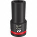 Deep Impact Socket Steel 22 mm