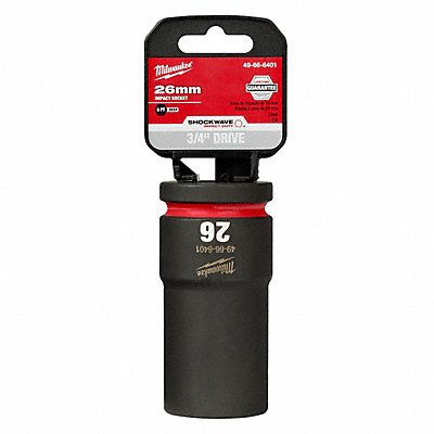 Deep Impact Socket Steel 26 mm