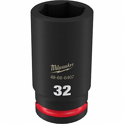 Deep Impact Socket Steel 32 mm