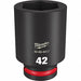 Deep Impact Socket Steel 42 mm