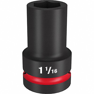 Deep Impact Socket Steel 1 1/16 