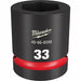 Standard Impact Socket Steel 33 mm