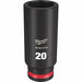 Deep Impact Socket Steel 20 mm