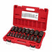 Impact Socket Set Steel 6-Point 1/2 