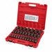 Impact Socket Set Steel 6-Point 1/2 