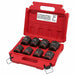 Impact Socket Set Steel 6-Point 3/4 