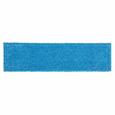 Flat Mop Pad Blue Microfiber