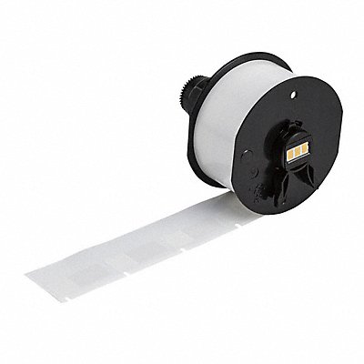 Precut Label Roll White Matte 1 H 1 W