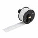 Label Roll White Vinyl 1-1/4 H 1/2 W