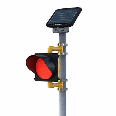 Traffic Beacon Red Yellow Polycarbonate