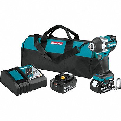 Impact Wrench Kit Cordless 18V DC 6 5/8 