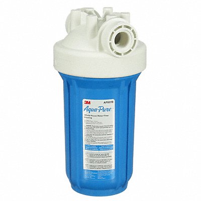 Filter Housing 14 1/8 H 7 1/8 Dia Blue